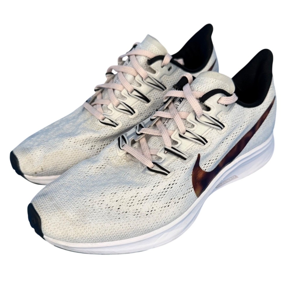 Nike Air Zoom Pegasus 36‎ Womens Running Shoes White Black CU4822-001 Size 7